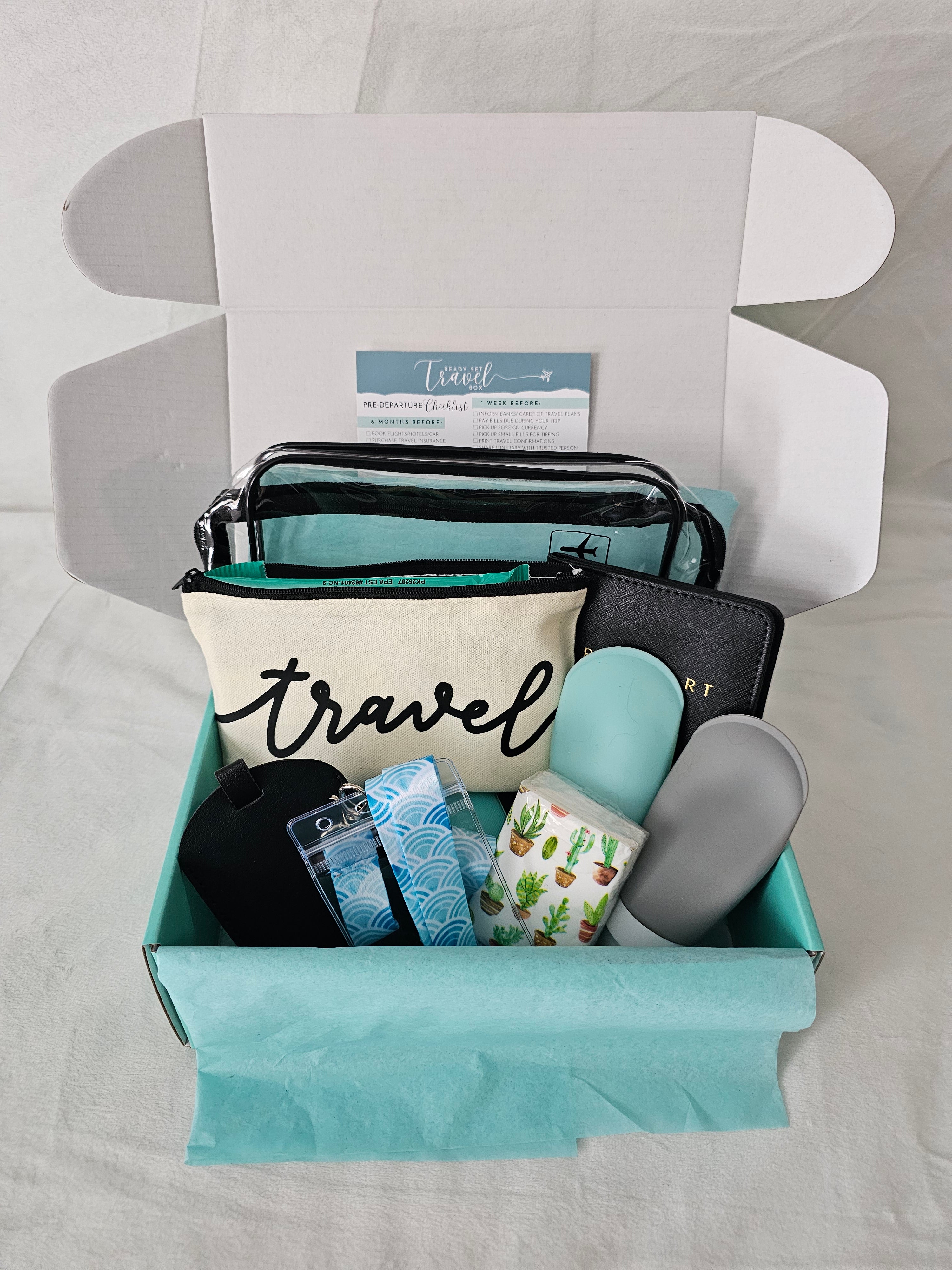 Solo Travel Box: Essentials – Ready Set Travel Box